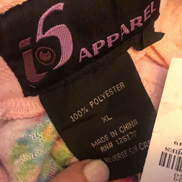 SHABBY CHIC DITSY FLORAL FUZZY PAJAMA LOUNGE PANTS PINK SIZE XL - Picture 7 of 8